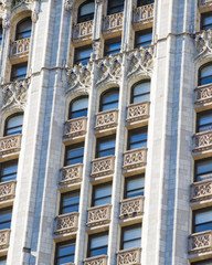 Obraz premium Fassade eines Gebäudes in New York