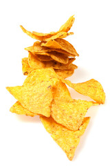 Naklejka premium Tortilla chips slices