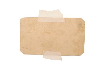 single dirty piece of paper