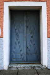 Double metal door