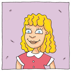 Fillette blonde