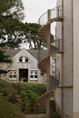 Escalier colima&ccedil;on m&eacute;tal m&eacute;tallique