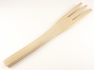 Wooden fork