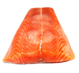 fresh salmon steak