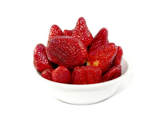 strawberry in bowl