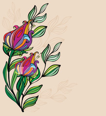 Floral background