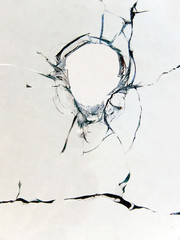 Glass   broken