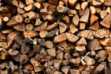 Holz Stapel Hintergrund