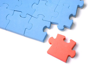 Fototapeta premium Puzzles