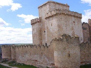 Fototapeta na wymiar Castillo de Turégano (Vista general)