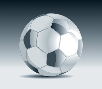 Metal Soccer Ball