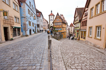 Naklejka na ściany i meble Rothenburg ob der Tauber