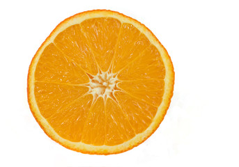 Orange freigestellt