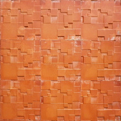 Red brick wall