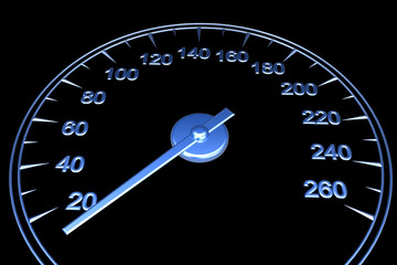Fototapeta premium Speedometer