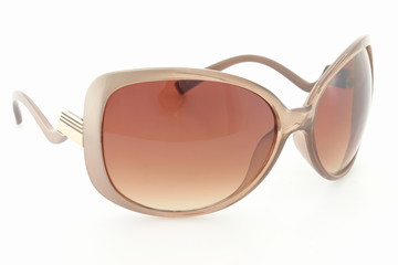 Lunette de soleil marron