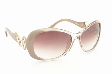 Lunettes de soleil marron