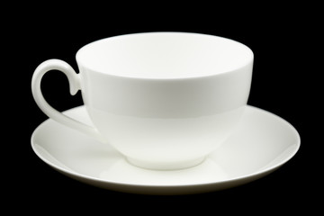 white cup