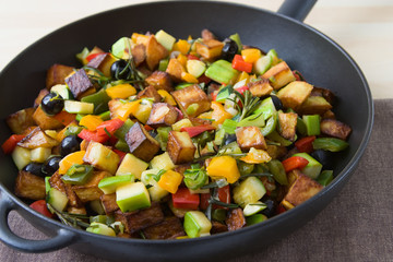 Griechische Gemüsepfanne - Fried Vegetables