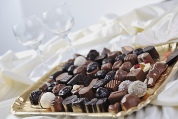 chocolate and praline