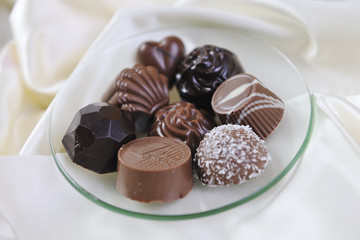 chocolate and praline