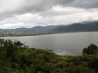 Obraz premium Laut Tawar Lake in The Evening