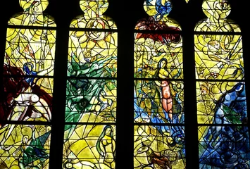 Küchenrückwand glas motiv France, vitraux de la cathédrale de Metz © PackShot