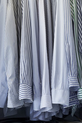 men shirts hanging