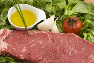 Beef and vegetables