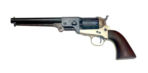 old metal colt revolver - 21837326