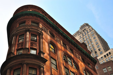 Rotund building corner