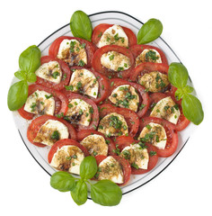 Tomate Mozzarella mit Balsamico