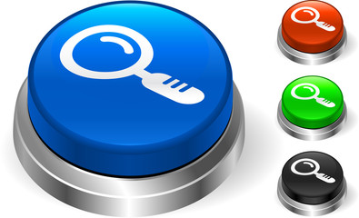 Magnifying Glass on Internet Button