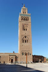 Fototapeta na wymiar Mosquée de la Koutoubia