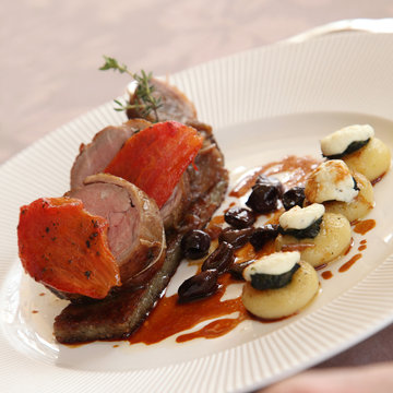 Cuisine gastronomique : Rognons d'Agneau & Gnocchis