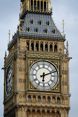 Fototapeta na wymiar Big Ben, Westminster, Londyn, Wielka Brytania
