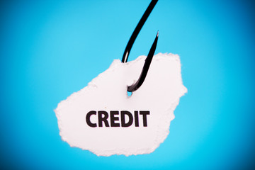 credit on hook