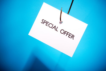 Special offer on hook