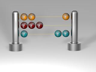 Abacus - Weltkugeln