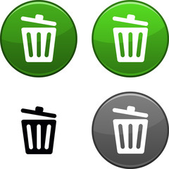 Recycle bin  button.