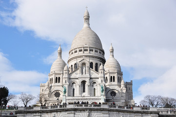 Fototapeta na wymiar Bazylika Sacre Coeur, Paryż