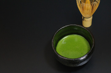 抹茶と茶筅