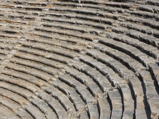 Hierapolis stone Amphitheater steps