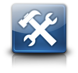 Glossy Square Button 