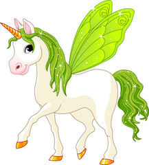 Fairy Tail groen paard