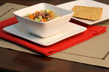 beef and vegetables soup