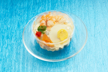 aspic shrimp