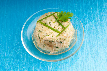 aspic salmon pate