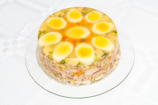 Meat in aspic