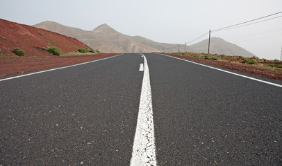 Road on Lanzarote